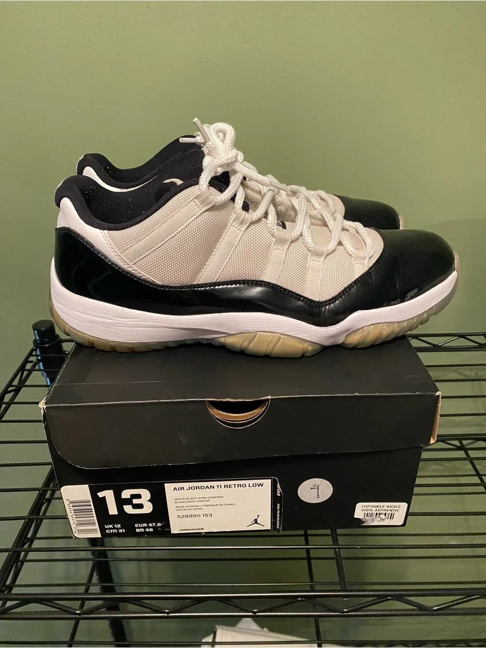 Jordan size 13